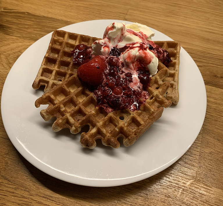 Schoko-Waffeln